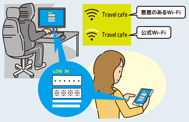 シンガポールのwifi事情を知らずパスワード漏洩してしまう事例