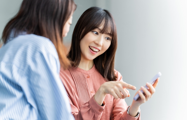 韓国に長期滞在する女性